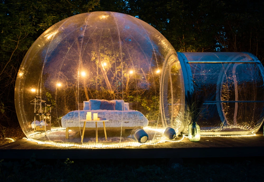 inflatable bubble tent house dome